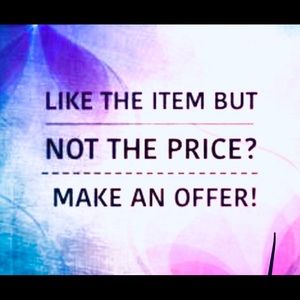 Feel free to make an offer!